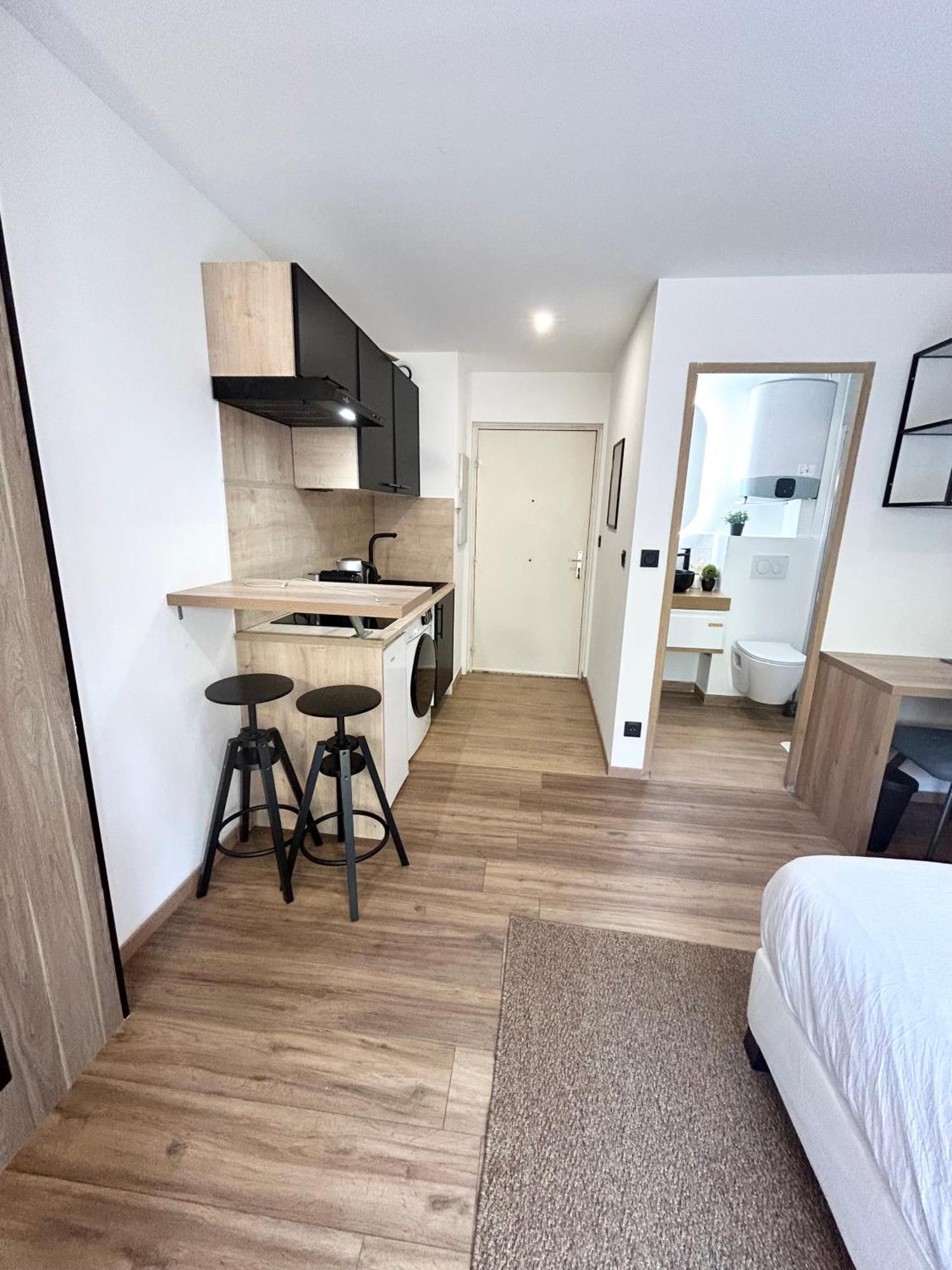 Studio 100M Gare Part-Dieu/Terrasse/Parking Prive Lyon Bagian luar foto