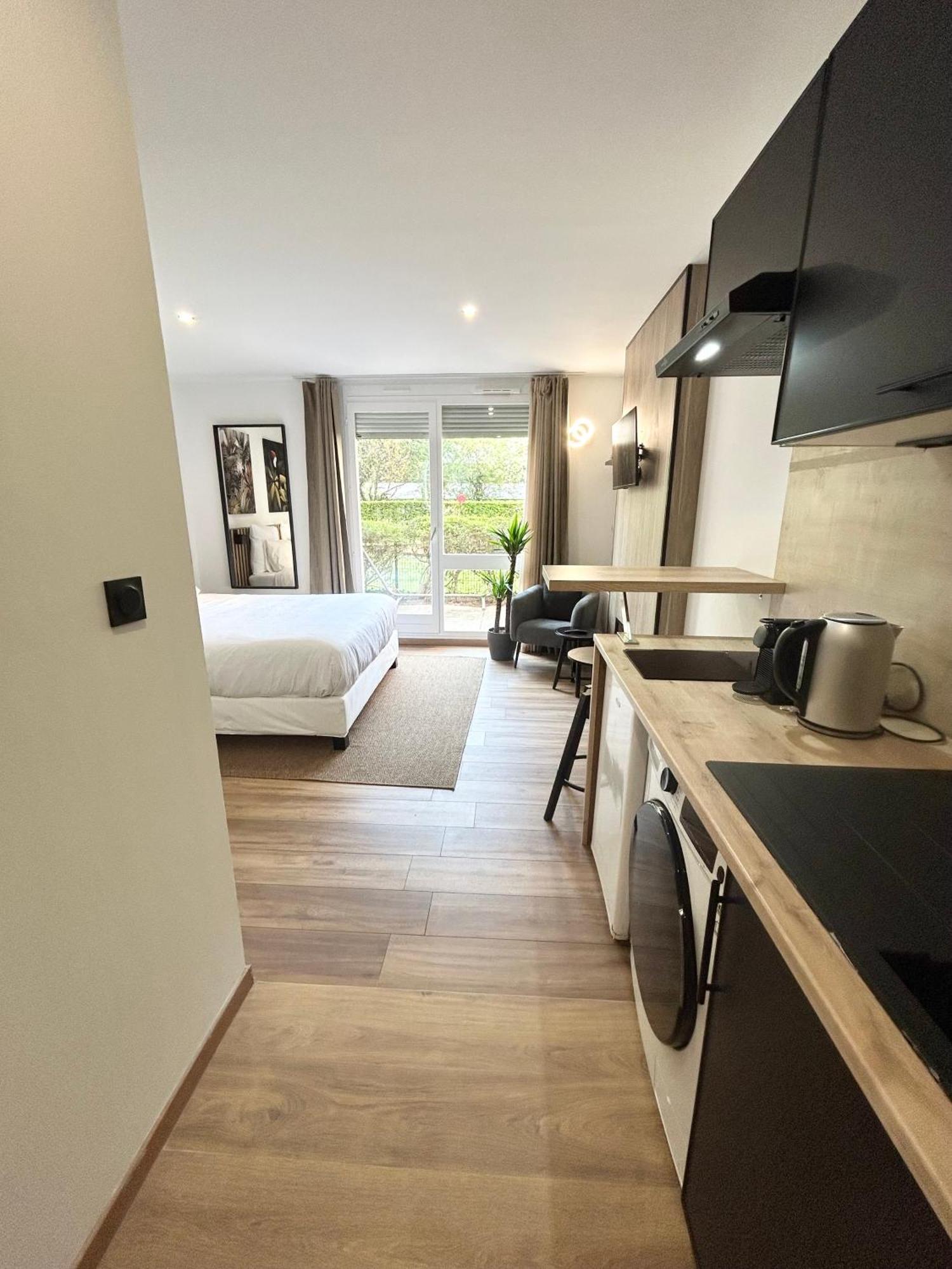 Studio 100M Gare Part-Dieu/Terrasse/Parking Prive Lyon Bagian luar foto